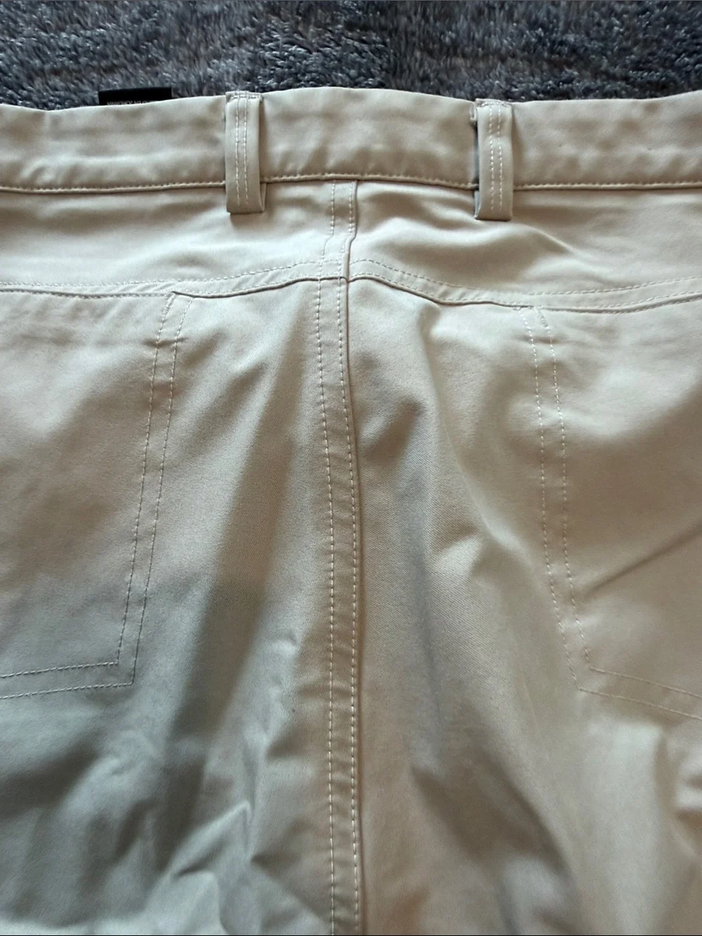 Greg Norman Collection Khaki Straight-Leg Pants